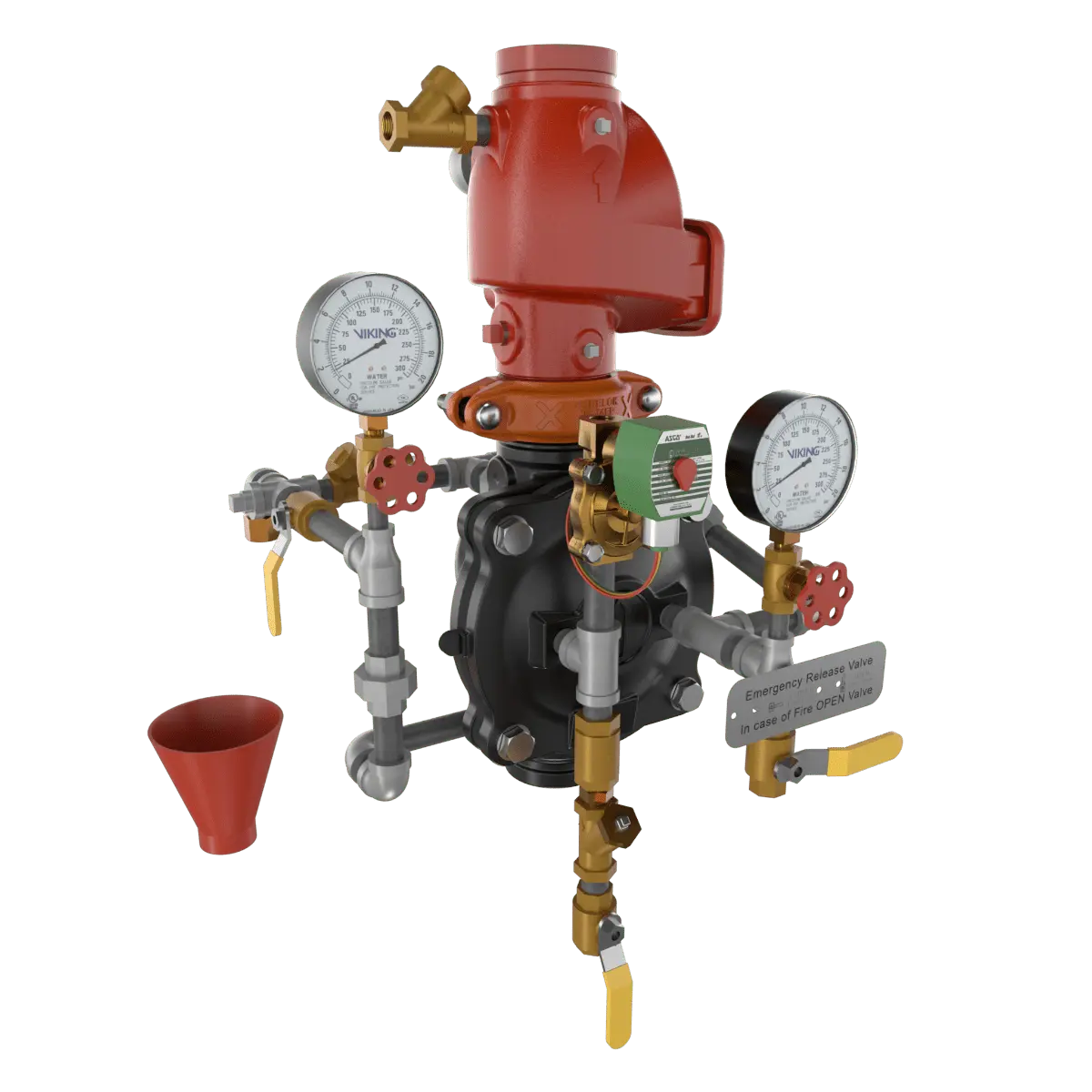 Viking VXD Preaction Fire System with Monitored Electric Release