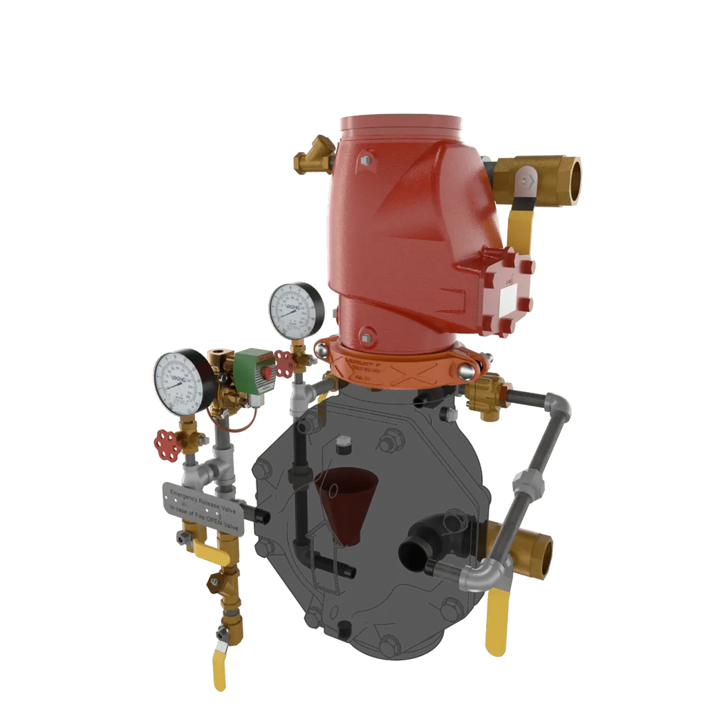 Viking VXD Preaction Fire System with Monitored Electric Release