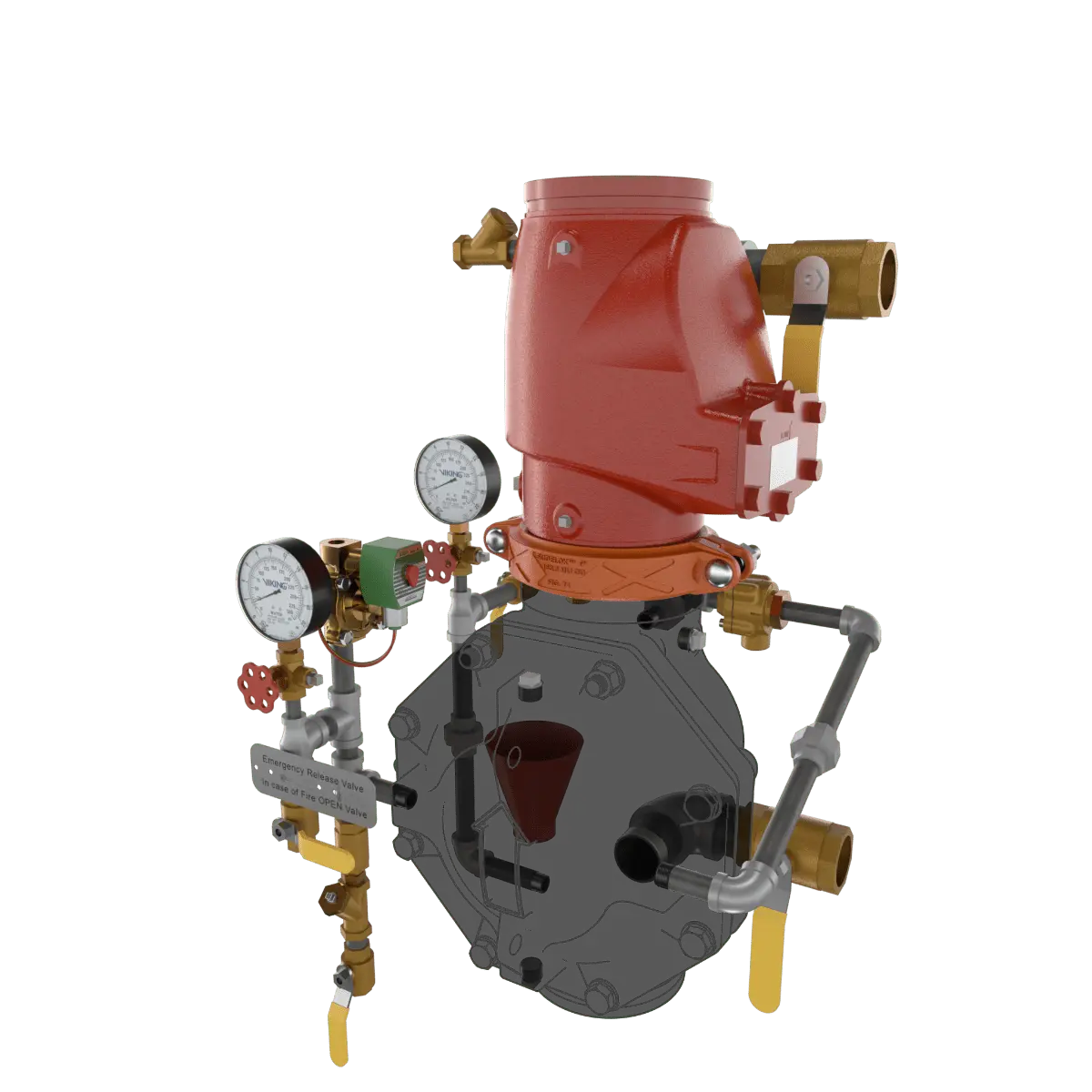 Viking VXD Preaction Fire System with Monitored Electric Release