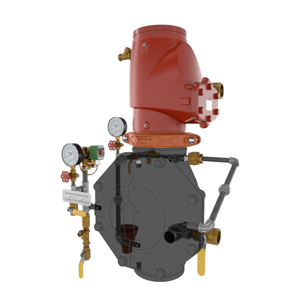 Viking VXD Preaction Fire System with Monitored Electric Release