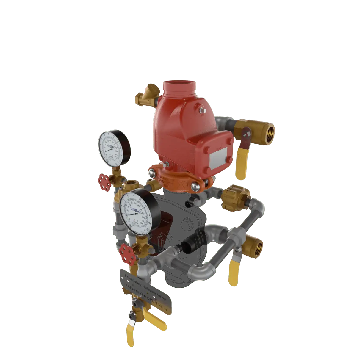 Viking VXD Preaction Pneumatic Release Trim System