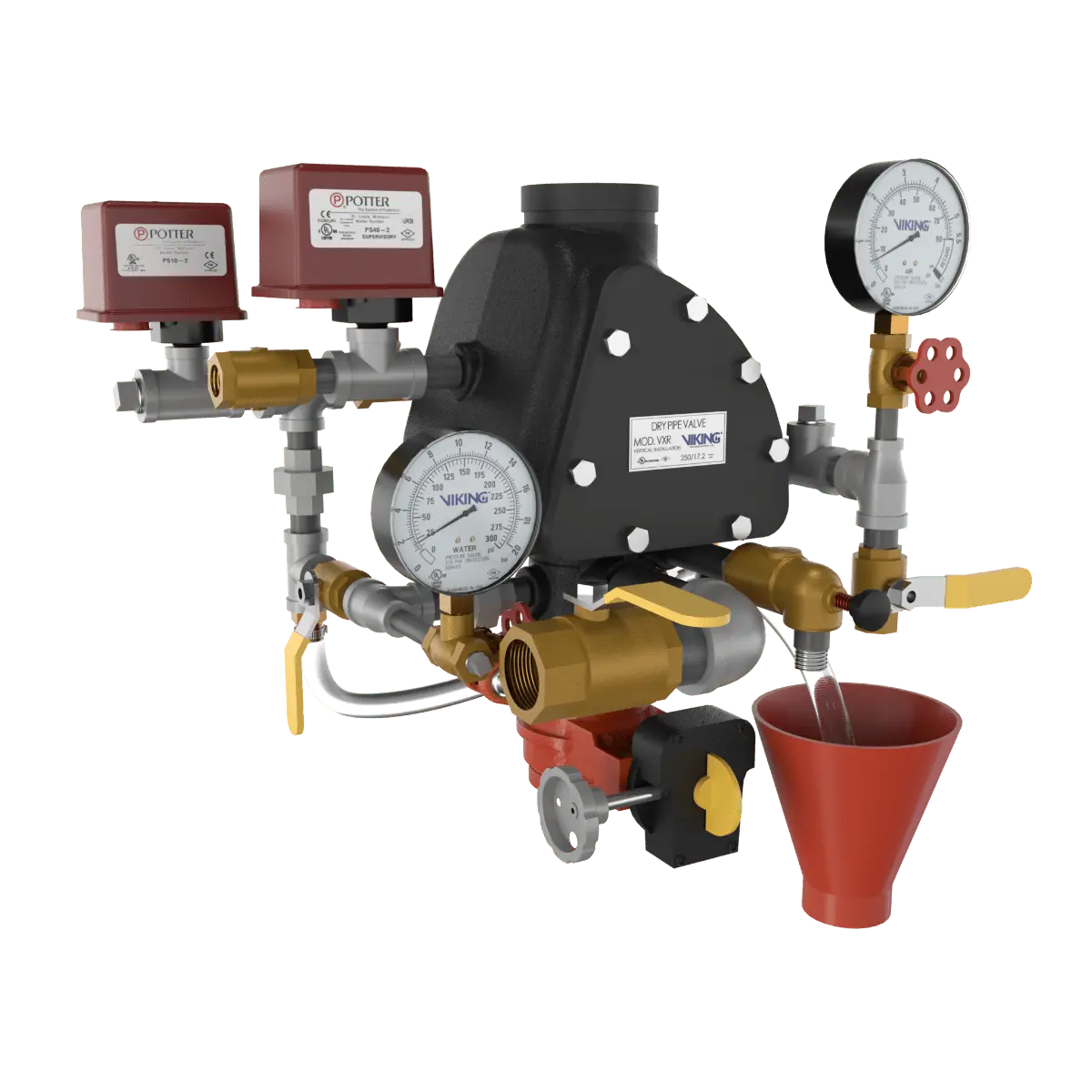 Viking VXR Dry Pipe Valve System Riser