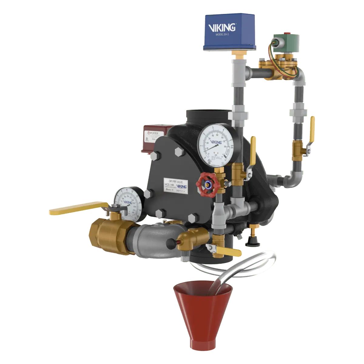 Viking VXR EA-1 Dry Valve Pretrimmed Riser Assembly Kit