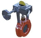 Viking Wafer Butterfly Valve With Switch for Remote Control