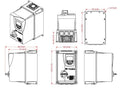 WEG DRIVE CFW500A16P0T2DB66DSG2 Variable Frequency Drive