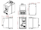 WEG DRIVE CFW500A16P0T2DB66DSG2 Variable Frequency Drive