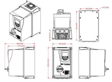 Load image into Gallery viewer, WEG DRIVE CFW500A16P0T2DB66DSG2 Variable Frequency Drive