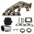 K Series Sidewinder Manifold K20 K24 T3 T4 44mm Wastegate EG EK Civic Integra DC2 RSX