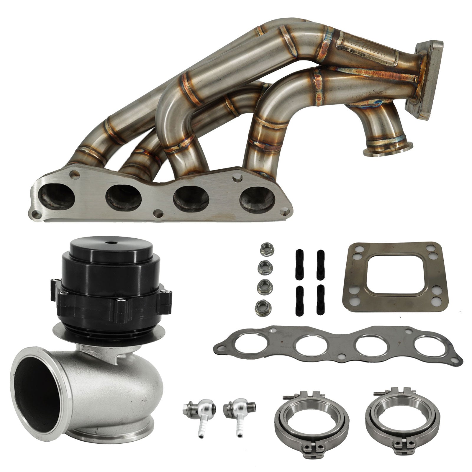 K Series Sidewinder Manifold K20 K24 T3 T4 44mm Wastegate EG EK Civic Integra DC2 RSX