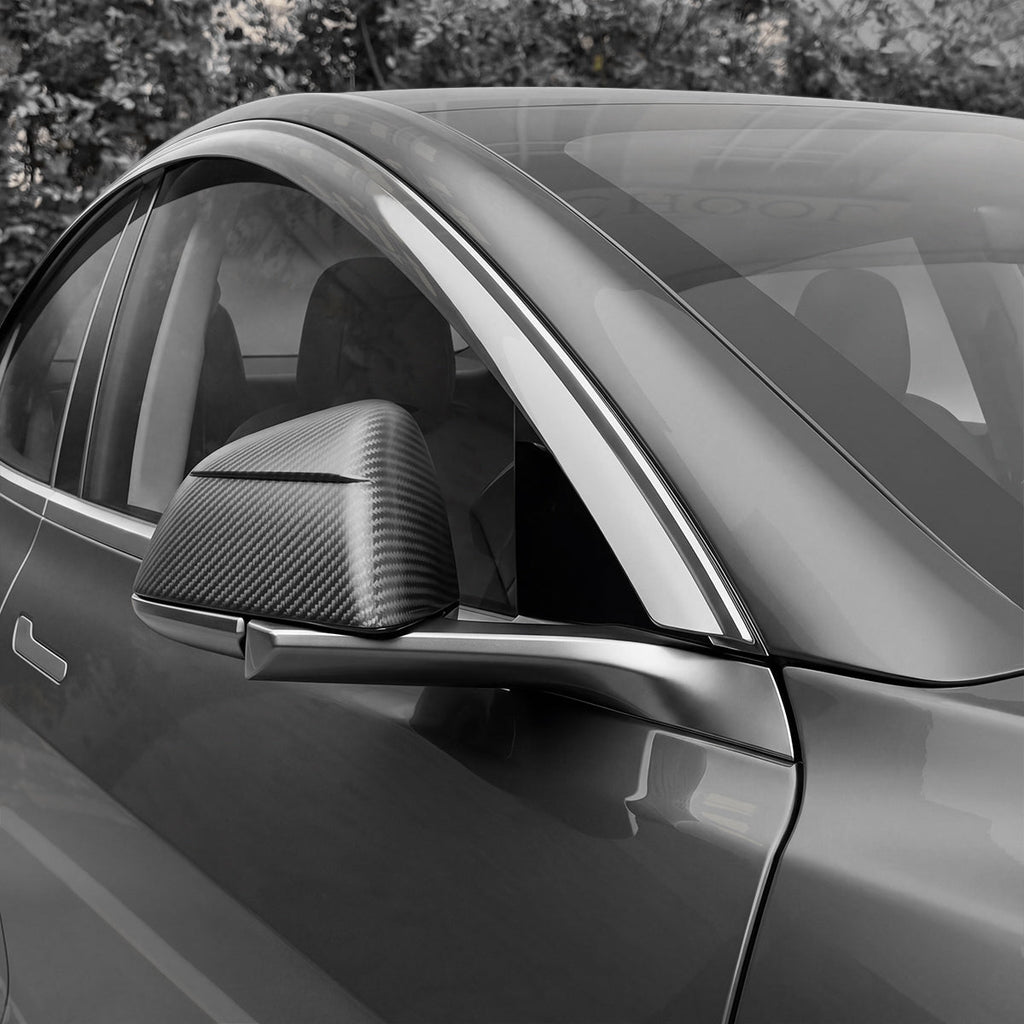 Window Visor Rain Guards for Model 3 / Y/ YL | 4-Piece Set | 3M Adhesive