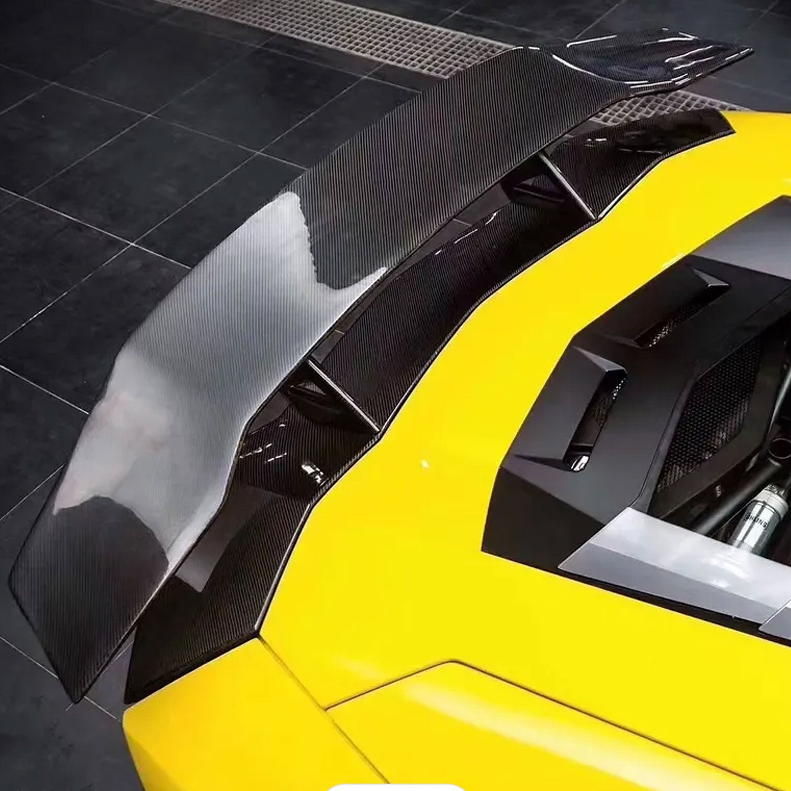 Carbon Fiber Aero Rear Wing for Lamborghini Aventador LP700 LP 720 LP740 LP750