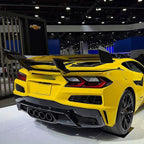 ZR1 Style Dry Carbon Fiber Rear Wing for Chevrolet Corvette C8 Z06