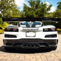 ZR1 Style Dry Carbon Fiber Rear Wing for Chevrolet Corvette C8 Z06
