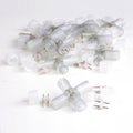Yescom LED Rope Lights X-Shape Compression Connector 1/2" 10 Pcs