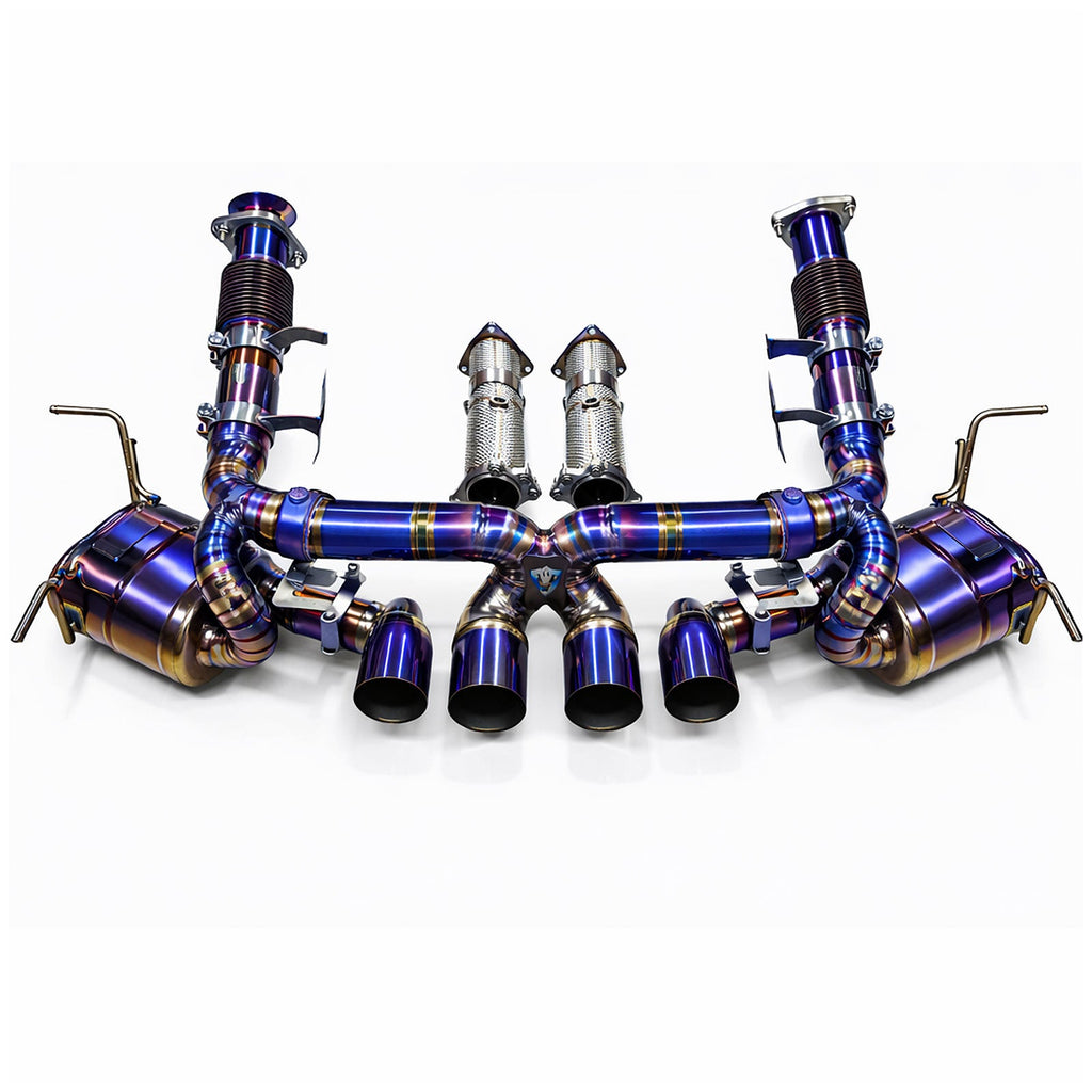Z06 Titanium Valved Catback Exhaust for Chevrolet Corvette C8 6.2L
