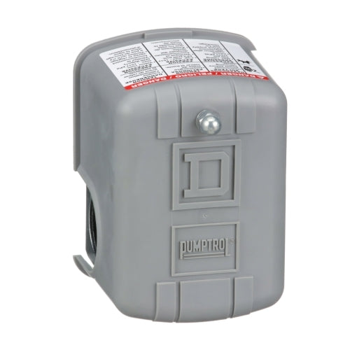 Pumptrol 9013FSG2J24 Pressure Switch (1) Port 1/4 in FNPS DPST 5 to 65 psi